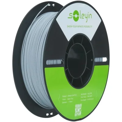 Пластик для 3D-принтера Creality Soleyin matte 1кг, 1.75мм, gray (3301010517)