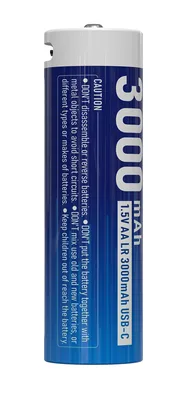 Акумулятор XTAR AA/HR06 Li-ion USB-C 3000 mAh 4 шт.