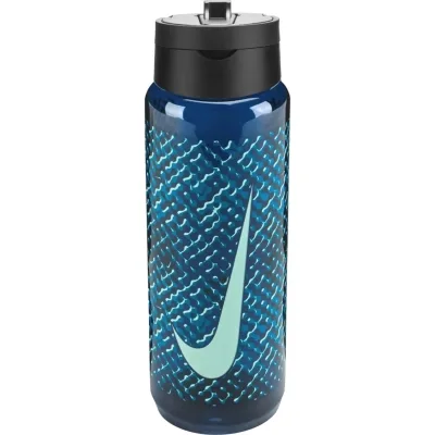 Пляшка для води Nike TR RENEW RECHARGE STRAW BOTTLE 24 OZ N.100.7643.459.24 темно-синій 709 мл (887791805782)
