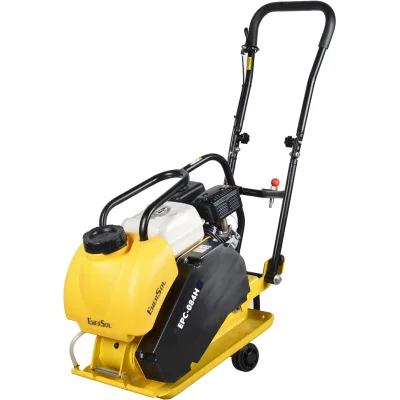 Віброплита Enersol прямохідна Honda GX160, 4.04 кВт/5.5 л.с, вага 84 кг (EPC-084H)