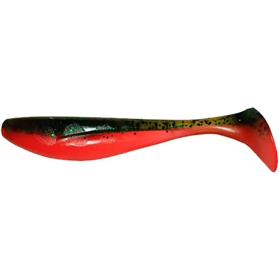 Силікон рибальський FishUP Wizzle Shad 2" 205 - Watermelon/Orange (10шт/уп) (1862.00.34)