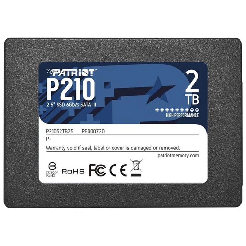 Накопичувач SSD 2.5 "2TB Patriot (P210S2TB25)