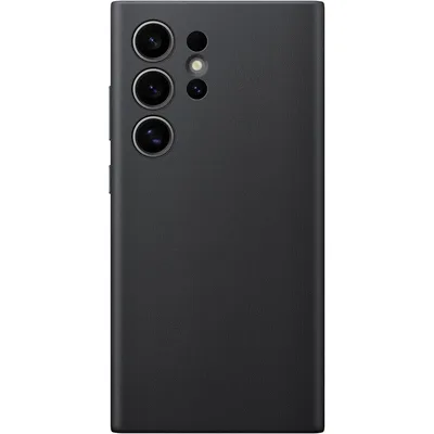 Чохол-накладка Samsung Vegan Leather Case для Samsung Galaxy S24 Ultra SM-S928 Black (GP-FPS928HCABW)
