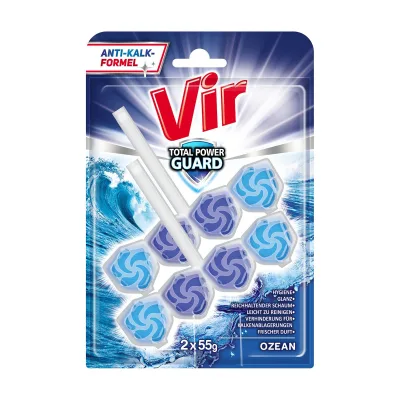 Туалетний блок Vir Total Power Guard Океан 2x55 г (3801003002209)