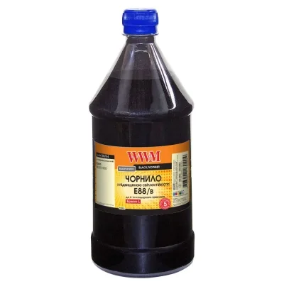 Чорнило WWM Epson L8050/L18050 1000г Black, water-soluble (E88/B-4)