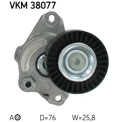 Натягувач ременя з роликом SKF VKM 38077