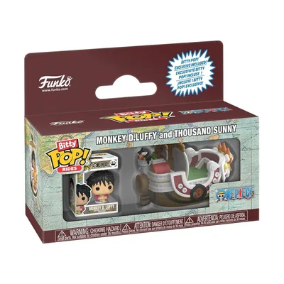 Фігурка Funko Pop набір Bitty POP! Ride серії Великий куш - Саузенд Санні та Луффі (92965)