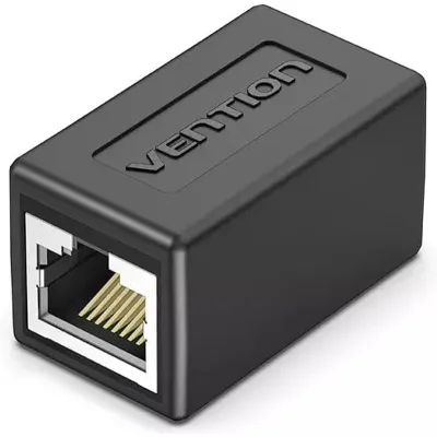Зрощувач UTP 1+1 RJ45 cat 6e, Black Vention (IPVB0)