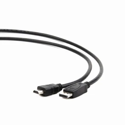 Кабель мультимедійний DisplayPort M to HDMI M 1.0m Cablexpert (CC-DP-HDMI-1M)