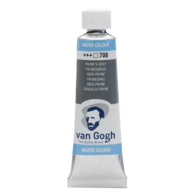 Акварельні фарби Royal Talens Van Gogh (708), Сірий пейна, туба 10 мл (8712079418090)