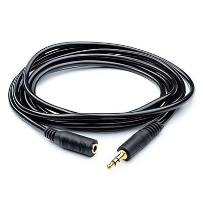 Кабель мультимедійний 3.5mm M to 3.5mm F 3.0m Atcom (16848)