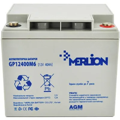 Батарея до ДБЖ Merlion 12V-40Ah (GP12400M6)