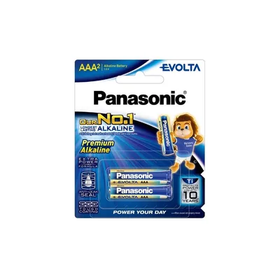 Батарейка AAA Evolta лужна 2pcs Blister Panasonic (LR03EG/2B)