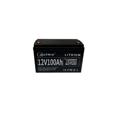 Батарея LiFePo4 Matrix 12.8V-100Ah 1,28kWh (MLR 12100)