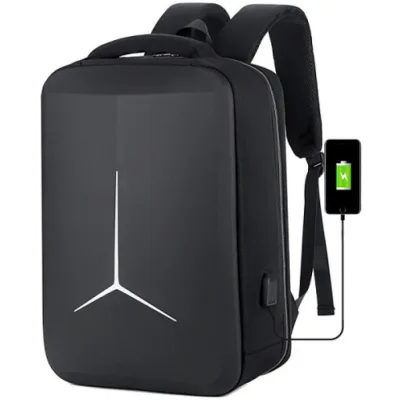 Рюкзак для ноутбука Voltronic 15.6", TT-2020-2B, Nylon, Polyester, Oxford, Black, USB (TT-2020-2B)