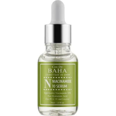 Сироватка для обличчя Cos De BAHA Niacinamide Serum with Zinc 30 мл (8809240317853)