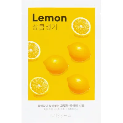 Маска для обличчя Missha Airy Fit Lemon Sheet Mask 19 г (8809747963768)