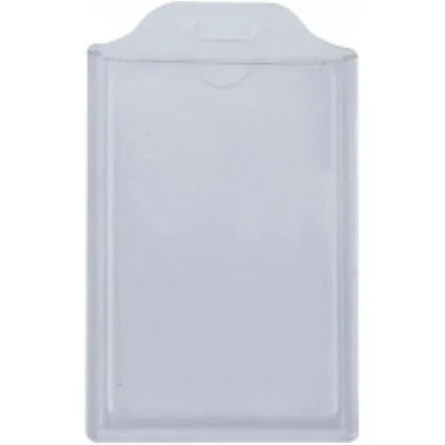 Бейдж Optima вертикальний ABS+PVC, 54х85 мм (O45626)