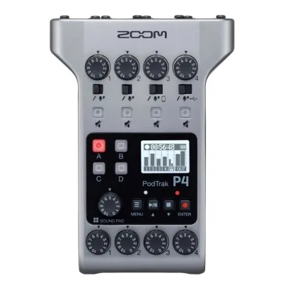 Цифровий диктофон Zoom PodTrak P4 рекордер (286994)