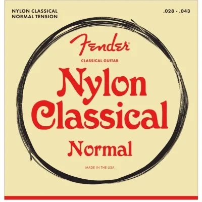 Струни для гітари Fender 100 Nylon Acoustic Strings Tie End (28-43) (21502)