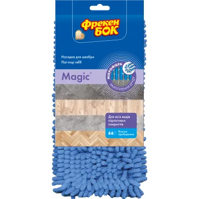 Насадка змінна для швабри Фрекен БОК Magic з мікрофібри (4823071646030)