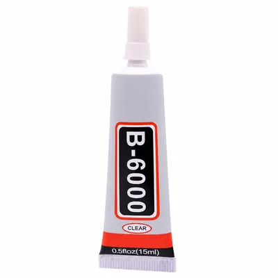 Клей силіконовий B-6000 15 мл у тюбику з дозатором (A06804)