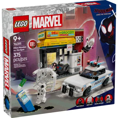 Конструктор LEGO Super Heroes Всесвіт-павук: Майлз Моралес проти Плями (76311)