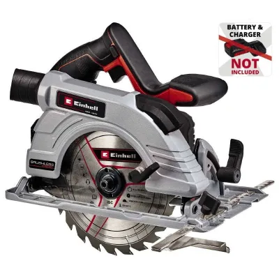Дискова пила Einhell TE-CS 18/190 Li BL - Solo акум., PXC, 18В, диск 190х20 мм (без АКБ та ЗП) (4331210)