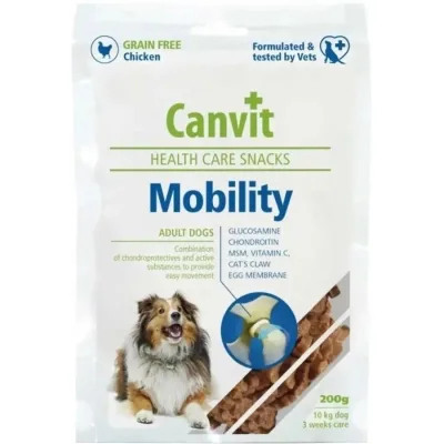 Ласощі для собак Canvit Mobility з куркою 200 г (8595602508792)