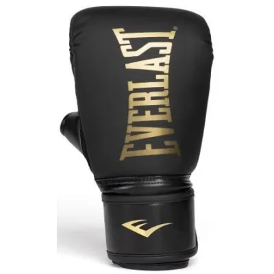 Боксерські рукавички Everlast Cardio Elite Bag Glove P00003319 чорний, золотий S/M (009283624194)
