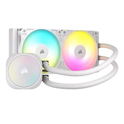 Система рідинного охолодження Corsair NAUTILUS 240 ARGB White (CW-9060094-WW)