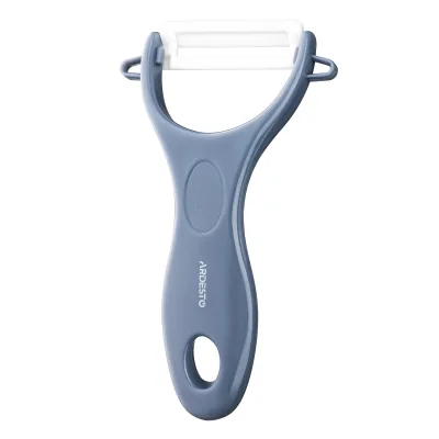 Овочечистка ARDESTO Fresh, кераміка, пластик, сірий (AR8340G)