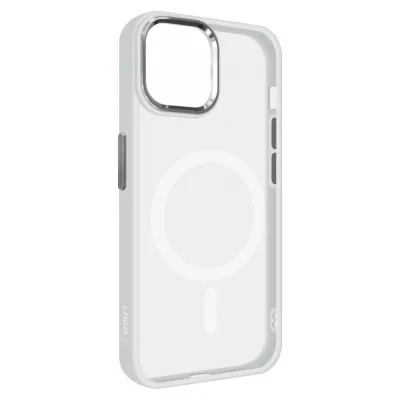 Чохол до мобільного телефона Armorstandart Unit MagSafe Apple iPhone 13 Matte Clear Silver (ARM70445)