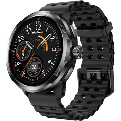 Смарт-годинник Ulefone Armor Smart Watch Pro Black Захищений смарт-годиник (6975326662826)