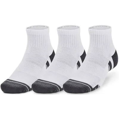 Шкарпетки Under Armour 1379528-100 Performance Cotton 3 пари Qtr білий MD (196883995233)