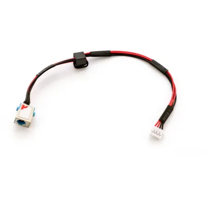 Роз'єм живлення ноутбука з кабелем для Acer PJ253 (5.5mm x 1.7mm), 4-pin, 19 см Універсальний (A49044)