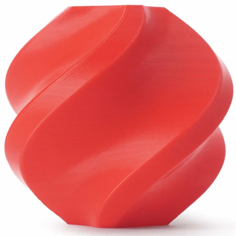Пластик для 3D-принтера Bambu Lab PLA Basic 1kg, 1.75mm Red 10200 REFILL (6975337030270)