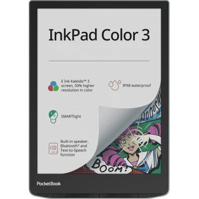 Електронна книга Pocketbook 743K3 InkPad Color 3, Stormy Sea (PB743K3-1-CIS)