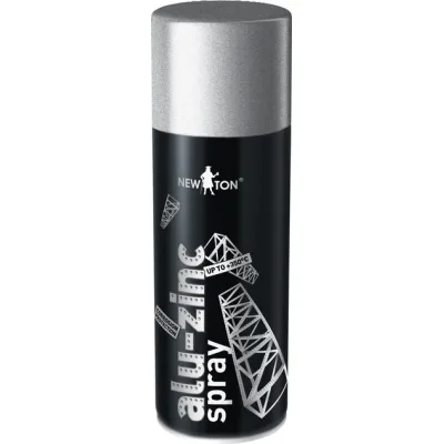 Аерозольна фарба для автомобіля New Ton спец.призначення Alu-Zinc spray, аер. 400 мл (000014863)