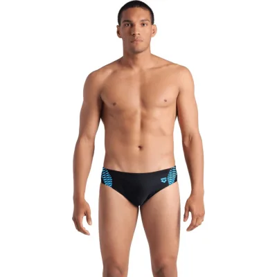 Плавки Arena Openings Swim Briefs 008065-580 чорний, синій 80 (3468337418825)