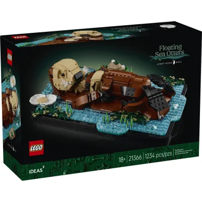 Конструктор LEGO Ideas Пливучі морські видри (21366)