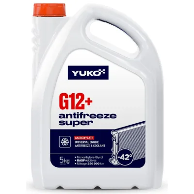 Антифриз Yuko -40 Super G12+ червоний 5л (4820070248227)