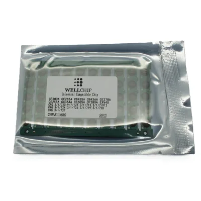 Чип для картриджа Canon 712/737S, HP CF283A/CE255A/280A black 50шт/плата Wellchip (CHPJ11A-50)