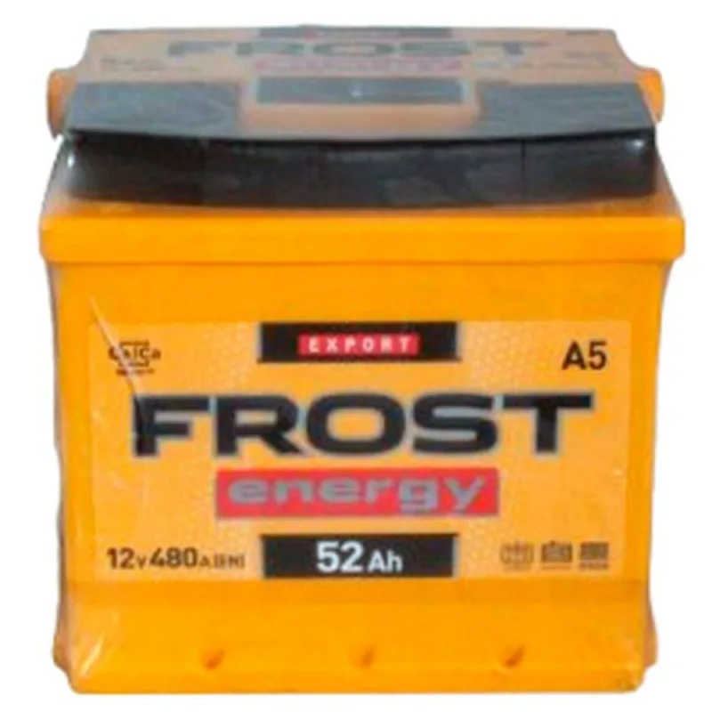 Акумулятор автомобільний FROST ENERGY 52Ah Ев (-/+)