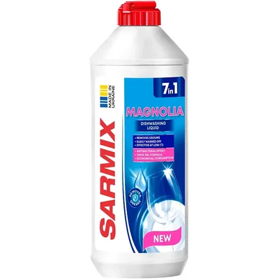 Засіб для ручного миття посуду Sarmix Magnolia 500 мл (4820268103710)