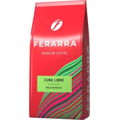Кава Ferarra Cuba Libre в зернах з ароматом кубинського рому 1 кг (fr.75169)