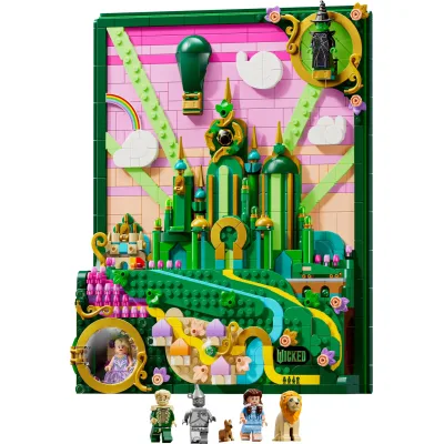 Конструктор LEGO Wicked Емеральд-сіті Настінний декор (75685)