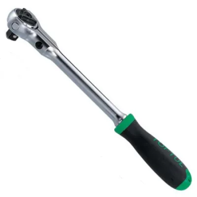 Тріскачка Toptul 3/8" з шарніром (360°) 72 зубці (CJLN1224)