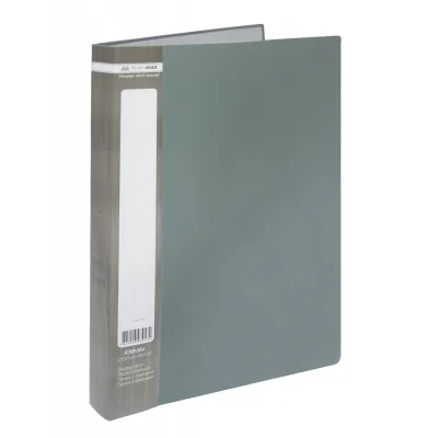 Папка з файлами Buromax Jobmax 10 sheets A4, gray (BM.3600-09)
