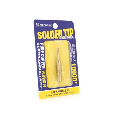 Жало паяльне MECHANIC 900M-T-IS 4*6,3mm, мідь, широкий конус гнутий (M 900M-T-IS)